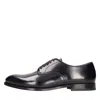 Doucal's Black Patent Leather Derby Lace-ups