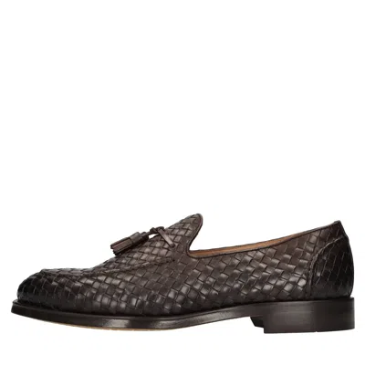 Doucal's Flat Shoes Dark Brown