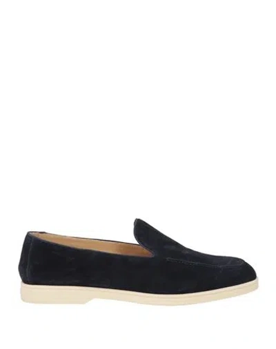 Doucal's Joanne Woman Loafers Midnight Blue Size 5 Leather