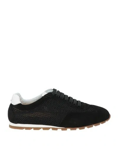 Doucal's Juliette Woman Sneakers Black Size 8.5 Leather