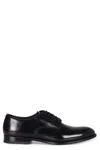 Doucal's Man Lace-up Shoes Midnight Blue Size 6.5 Soft Leather