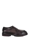 Doucal's Leather Monk-strap In Brown