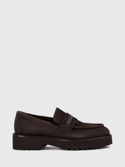 Doucal's Loafer Woman Color Mahogany In Brown