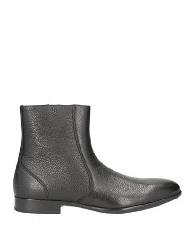 Doucal's Man Ankle Boots Black Size 12 Soft Leather