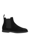 Doucal's Man Ankle Boots Black Size 9 Leather