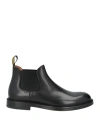 Doucal's Man Ankle Boots Black Size 7 Leather In Black