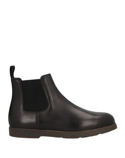 Doucal's Man Ankle Boots Black Size 9 Leather