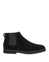 Doucal's Man Ankle Boots Black Size 9.5 Leather In Black
