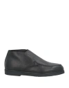 Doucal's Man Ankle Boots Black Size 9 Soft Leather In Black