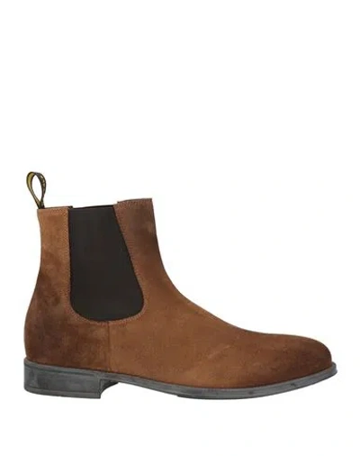 Doucal's Man Ankle Boots Brown Size 8.5 Leather