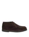 Doucal's Man Ankle Boots Dark Brown Size 9 Leather