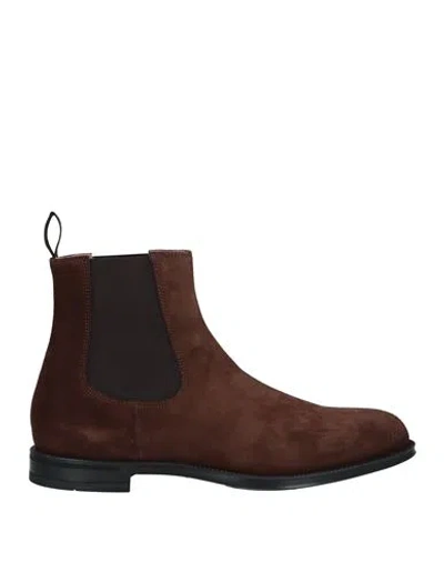 Doucal's Ankle Boots In Brown