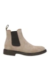 Doucal's Man Ankle Boots Khaki Size 7 Leather In Neutral