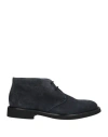 Doucal's Man Ankle Boots Midnight Blue Size 7 Leather