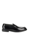 Doucal's Man Loafers Black Size 14 Leather In Black