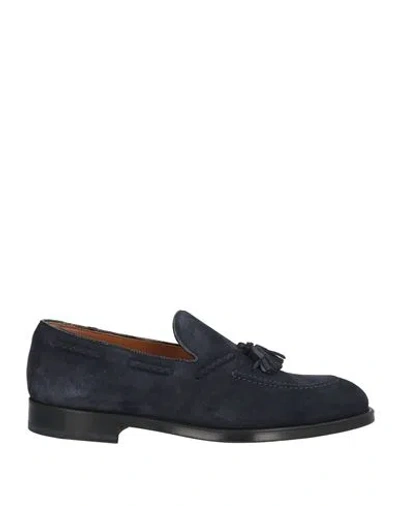 DOUCAL'S DOUCAL'S MAN LOAFERS MIDNIGHT BLUE SIZE 7 SOFT LEATHER
