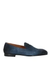 Doucal's Man Loafers Navy Size 9 Leather
