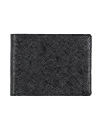 Doucal's Man Wallet Black Size - Leather