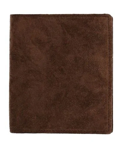 Doucal's Man Wallet Brown Size - Leather