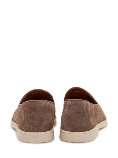 Doucal's Moccasin Loafers With Rounded Toe In Multi