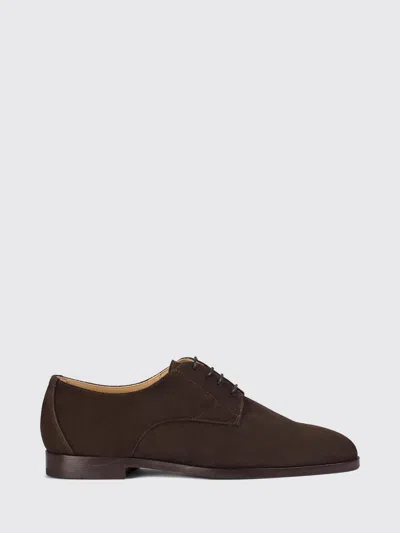 Doucal's Oxford Shoe Woman Color Mahogany In Brown