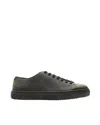 Doucal's Man Sneakers Dark Brown Size 8.5 Leather In Black