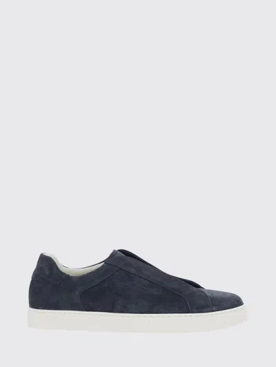 Doucal's Sneakers Men Color Blue