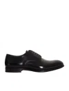 Doucal's Stringate Derby In Black