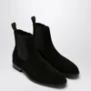 Doucal's Man Ankle Boots Black Size 9.5 Leather In Black