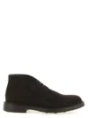 Doucal's Suede Chukka Boot In Black