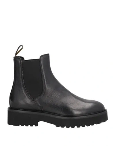 Doucal's Woman Ankle Boots Black Size 7.5 Leather