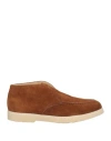 Doucal's Woman Ankle Boots Brown Size 8 Leather