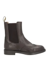 Doucal's Woman Ankle Boots Dark Brown Size 7 Leather