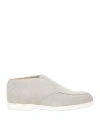 Doucal's Woman Ankle Boots Light Grey Size 7 Leather