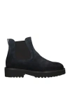 Doucal's Woman Ankle Boots Midnight Blue Size 7.5 Leather
