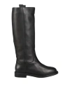 Doucal's Woman Boot Black Size 7.5 Leather In Black