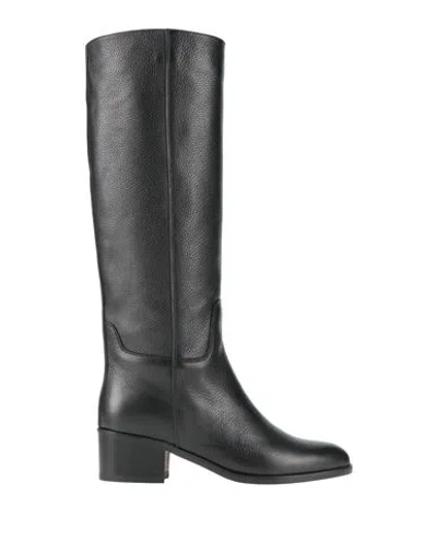 Doucal's Woman Boot Black Size 7.5 Leather