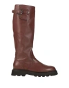 Doucal's Woman Boot Chocolate Brown Size 8 Leather
