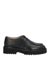 Doucal's Woman Lace-up Shoes Black Size 9.5 Leather