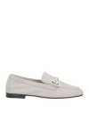 Doucal's Woman Loafers Grey Size 5 Leather