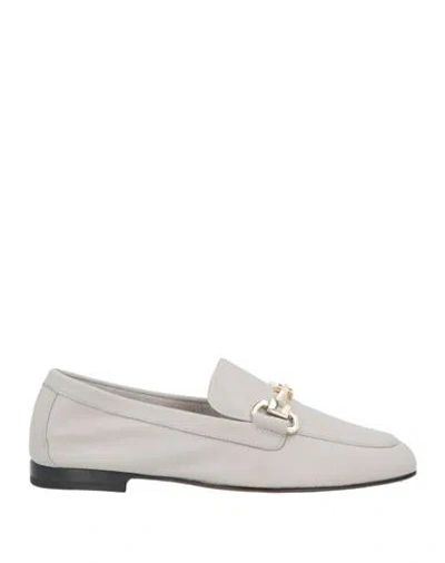 Doucal's Woman Loafers Grey Size 5 Leather