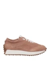 Doucal's Woman Sneakers Antique Rose Size 6 Leather In Pink