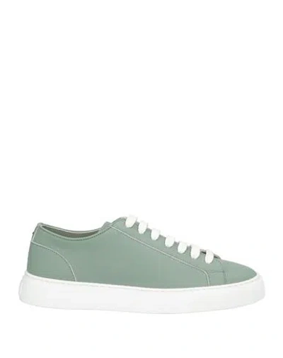 Doucal's Woman Sneakers Sage Green Size 7 Leather