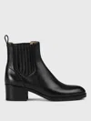 Doucal's Flat Ankle Boots  Woman Color Black In Black