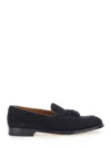 Doucal's Man Loafers Midnight Blue Size 7 Soft Leather In Multi