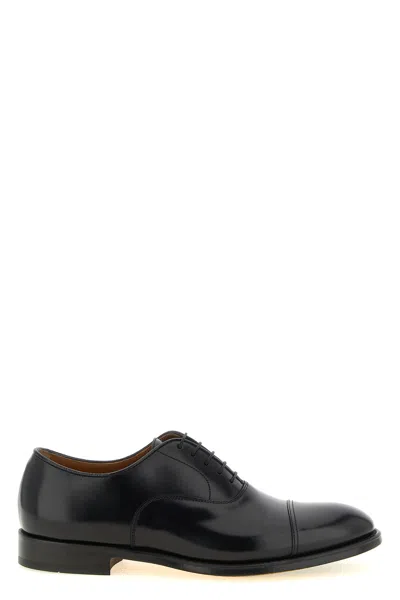 Doucal's Brogue Shoes Men  In Black