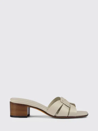 Doucal's Heeled Sandal  Woman Color White In Neutral