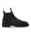 Doucal's Hummel Anthracite Grey Chelsea Boot In Gray