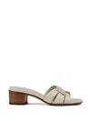 Doucal's Interwoven Leather Sandals In Multi
