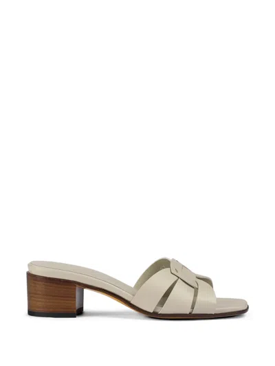 Doucal's Interwoven Leather Sandals In Multi